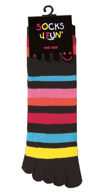 2 Paar TippTexx 24 Einzel-Zehen-Socken